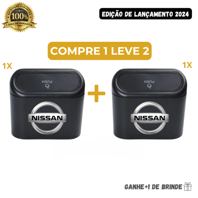 (COMPRE 1 LEVE 2) Kit Porta Resíduos Automotivo