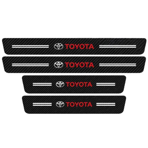 [PAGUE 1 LEVE 4] Protetor Soleira Personalizado Universal Para Carro Carfiber™