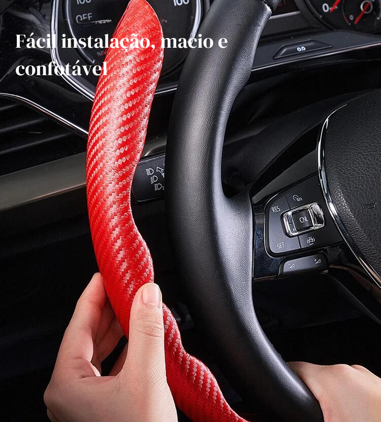 Capa de Volante em Fibra de Carbono