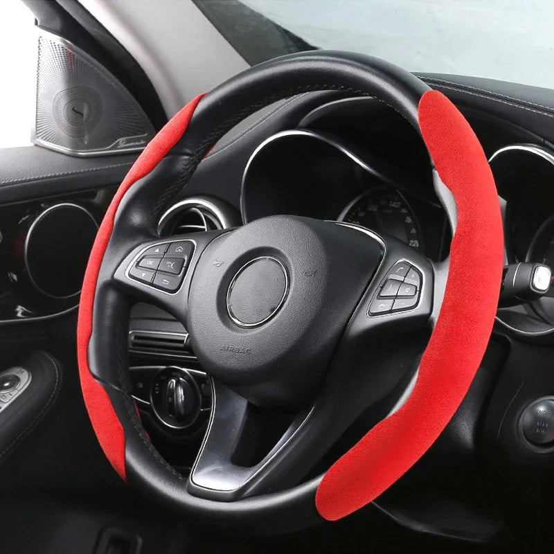 Capa de Volante em Camurça
