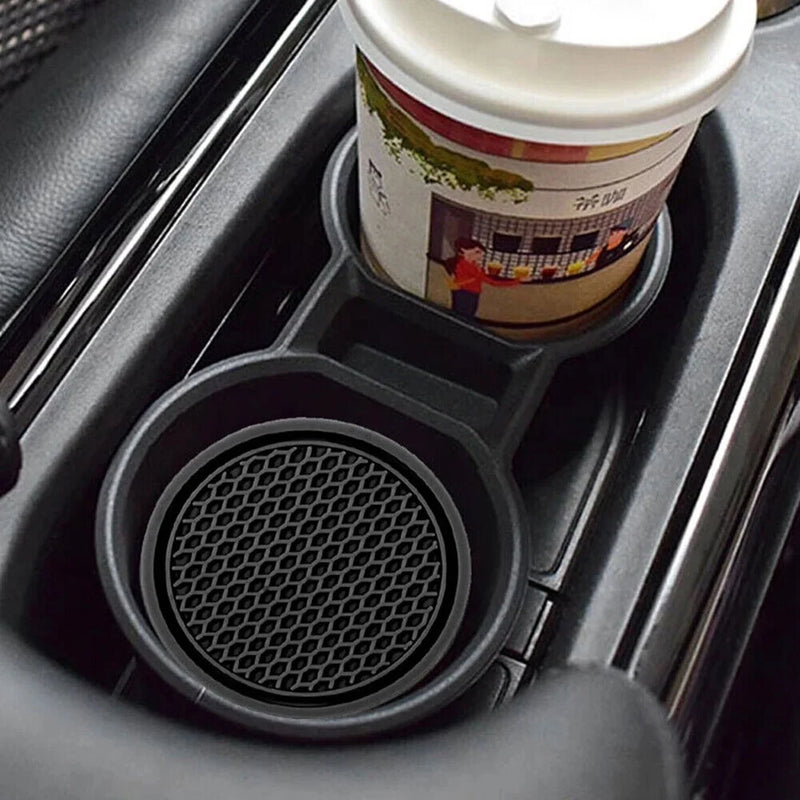 Suporte de copo do carro anti-deslizamento premium