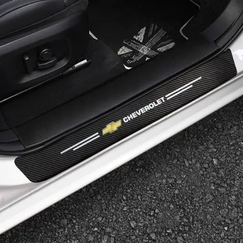 [PAGUE 1 LEVE 4] Protetor Soleira Personalizado Universal Para Carro Carfiber™