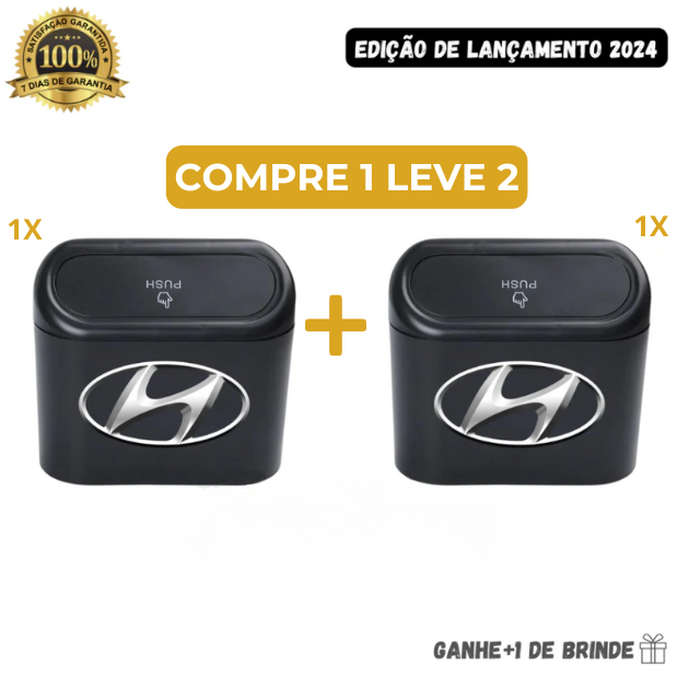 (COMPRE 1 LEVE 2) Kit Porta Resíduos Automotivo