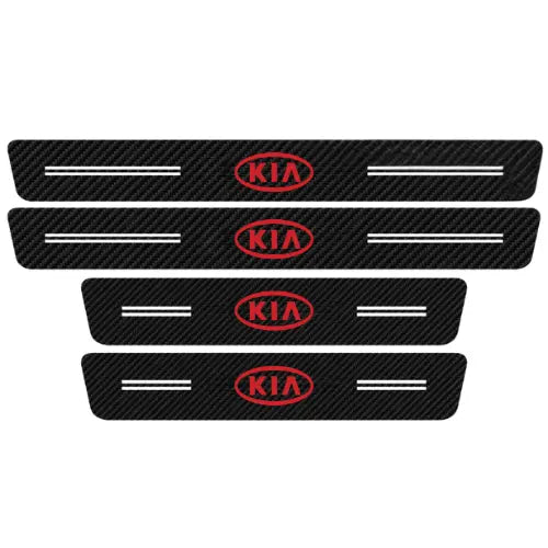 [PAGUE 1 LEVE 4] Protetor Soleira Personalizado Universal Para Carro Carfiber™