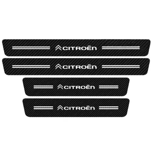 [PAGUE 1 LEVE 4] Protetor Soleira Personalizado Universal Para Carro Carfiber™